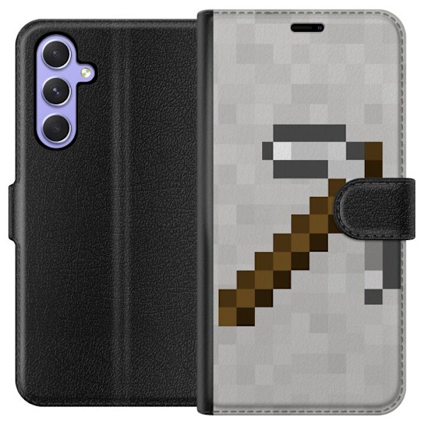 Samsung Galaxy A54 Plånboksfodral Minecraft Tools