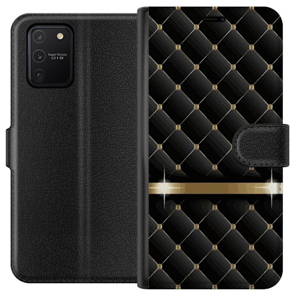 Samsung Galaxy S10 Lite Tegnebogsetui Luksus Sort