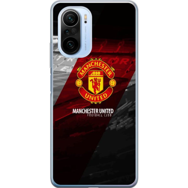 Xiaomi Mi 11i Gennemsigtig cover Manchester United FC