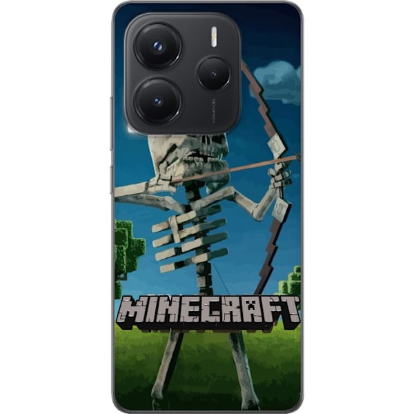 Xiaomi Redmi Note 14 Läpinäkyvä kuori A Minecraft Movie