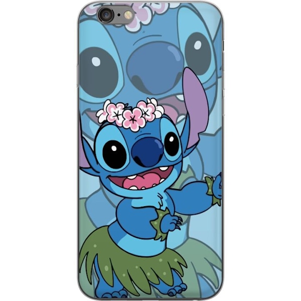 Apple iPhone 6 Plus Genomskinligt Skal Stitch under Stjärnorna – Magisk Anime-stil