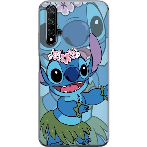 Huawei nova 5T Genomskinligt Skal Stitch under Stjärnorna – Magisk Anime-stil