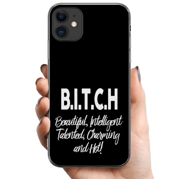 Apple iPhone 11 TPU Mobilskal Text