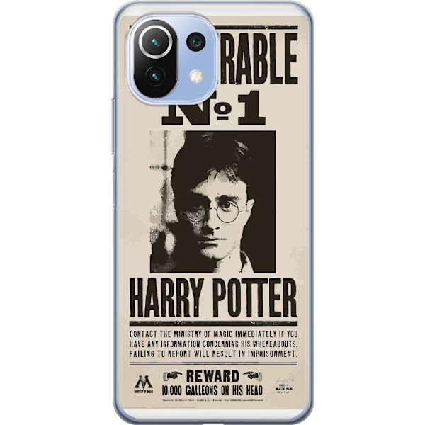 Xiaomi Mi 11 Lite Gjennomsiktig deksel Harry Potter