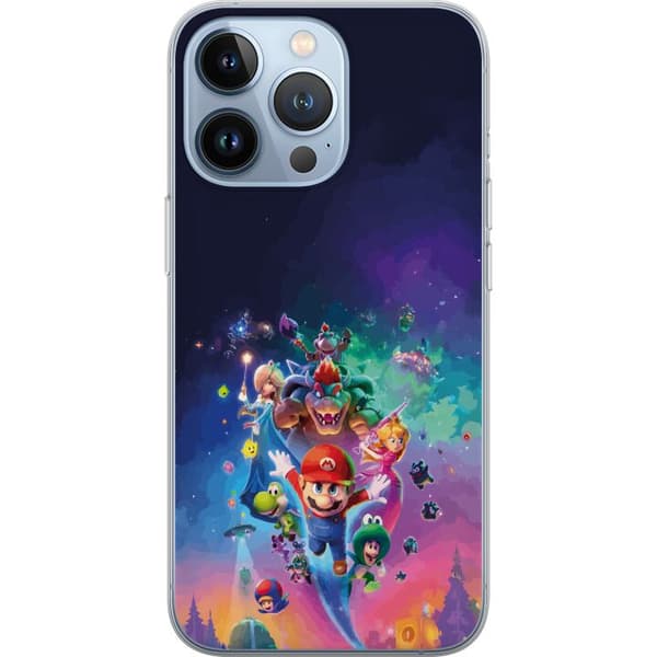 Kompatibelt Mobildeksel til Apple iPhone 13 Pro GSuper Mario flerfarget