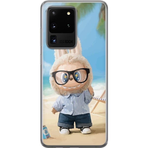 Samsung Galaxy S20 Ultra Läpinäkyvä kuori Labubu Tummat Unelmat