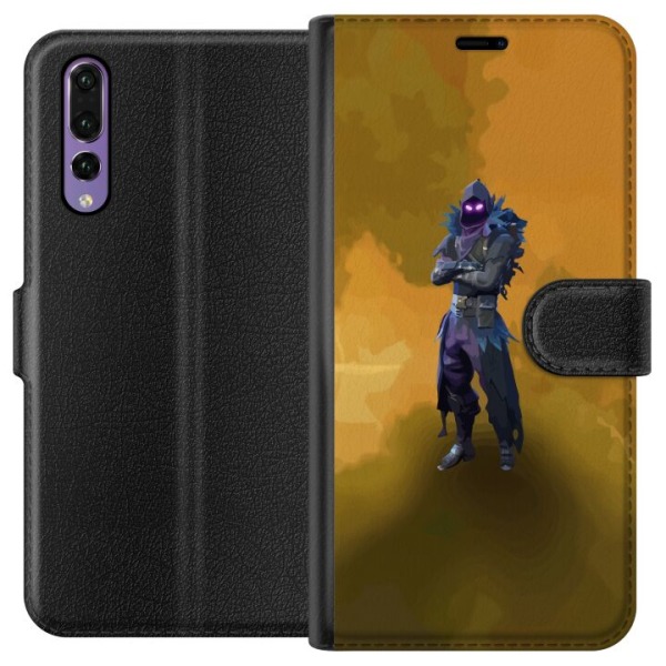 Huawei P20 Pro Lompakkokotelo Fortnite - Raven