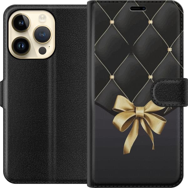 Kompatibel Tegnebogsetui til Apple iPhone 14 Pro Elegant Roset