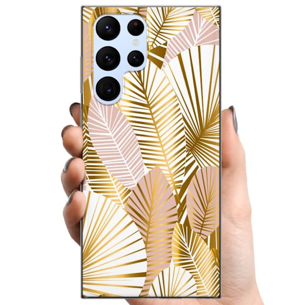Samsung Galaxy S22 Ultra 5G TPU Mobilcover Guld