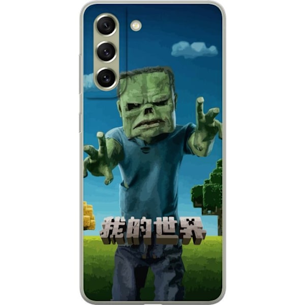 Samsung Galaxy S21 FE 5G Läpinäkyvä kuori A Minecraft Movie