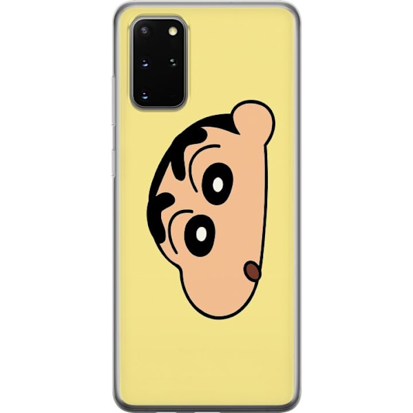 Samsung Galaxy S20+ Genomskinligt Skal Peeking Shinchan