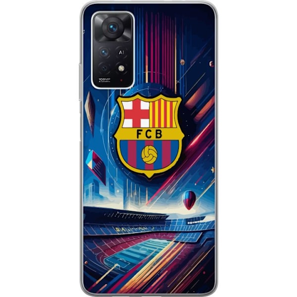 Xiaomi Redmi Note 11 Pro 5G Gennemsigtig cover FC Barcelona