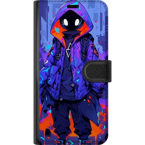 Kompatibel Tegnebogsetui til Apple iPhone 13 mini Anime