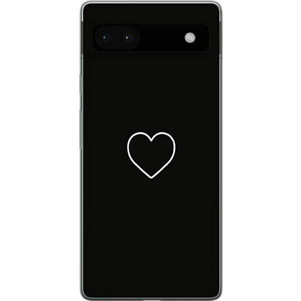Google Pixel 6a Skal / Mobilskal - Hjärta