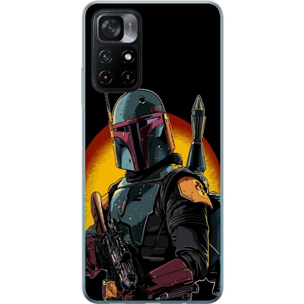 Xiaomi Poco M4 Pro 5G Genomskinligt Skal The Mandalorian