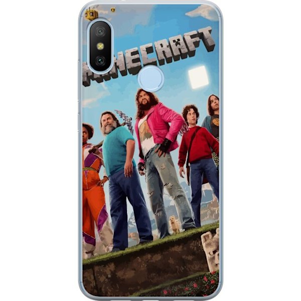 Xiaomi Mi A2 Lite Läpinäkyvä kuori A Minecraft Movie