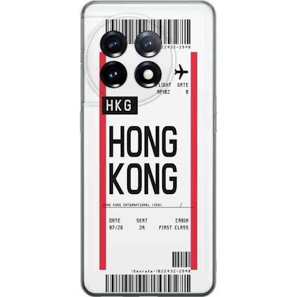 OnePlus 11 Gennemsigtig cover Hongkong