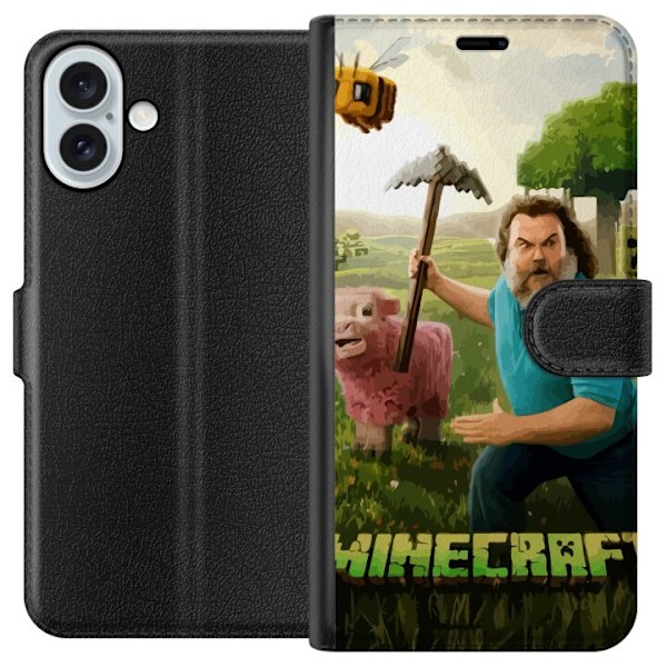 Apple iPhone 16 Plus Tegnebogsetui A Minecraft Movie