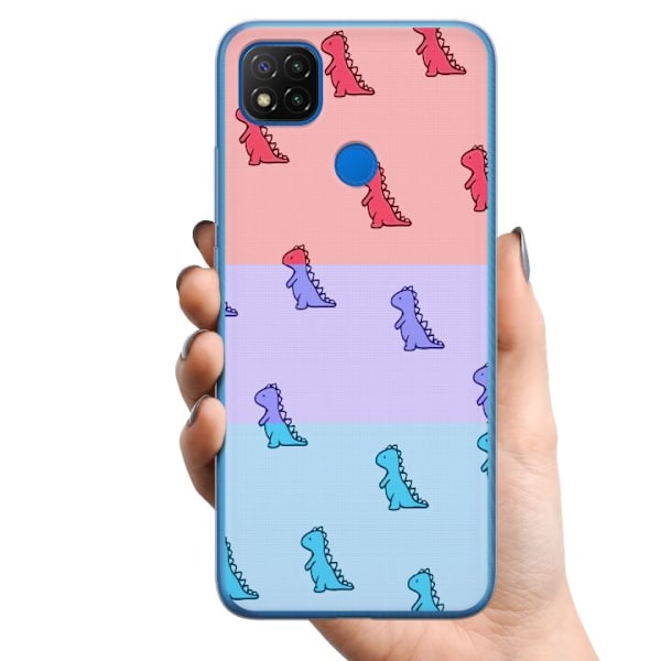 Xiaomi Redmi 9C TPU Mobildeksel Dino