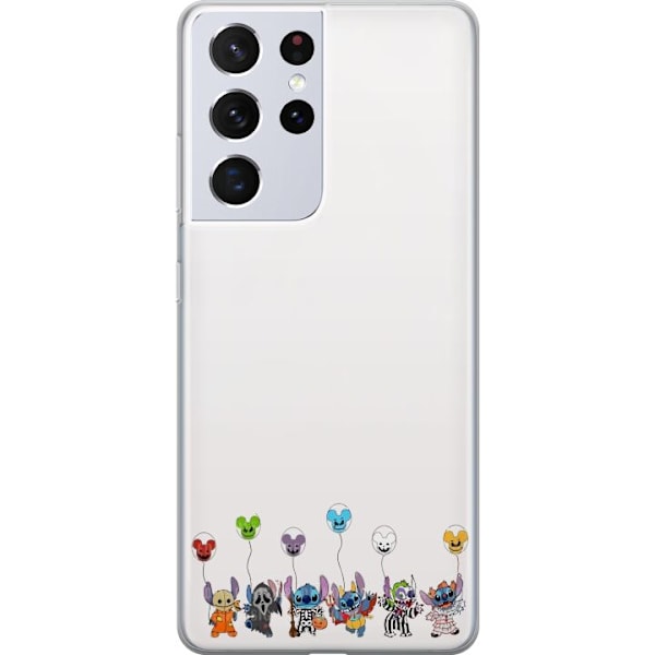 Samsung Galaxy S21 Ultra 5G Gennemsigtig cover Stitch Kostume