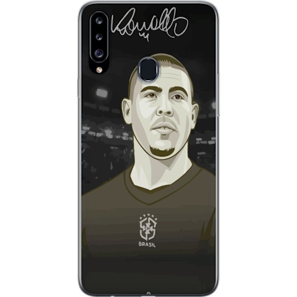 Samsung Galaxy A20s Genomskinligt Skal Ronaldo Nazario