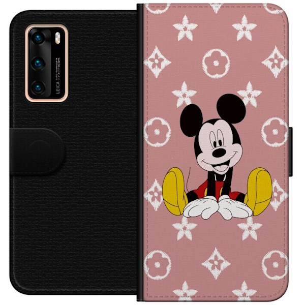 Huawei P40 Plånboksfodral Mickey Mouse