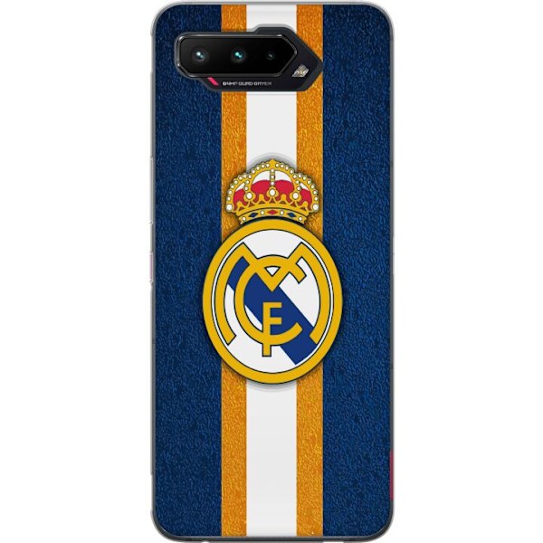 Asus ROG Phone 5 Gjennomsiktig deksel Real Madrid CF