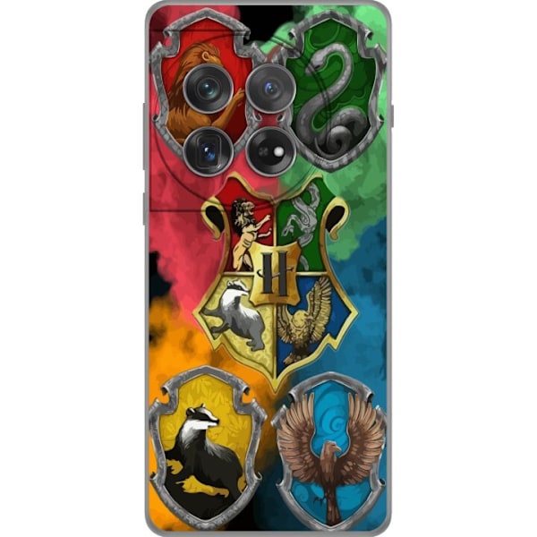 OnePlus 12 Genomskinligt Skal Hogwarts Houses