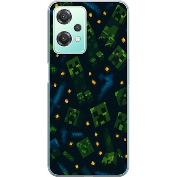 OnePlus Nord CE 2 Lite 5G Läpinäkyvä kuori Minecraft Dungeons Mob