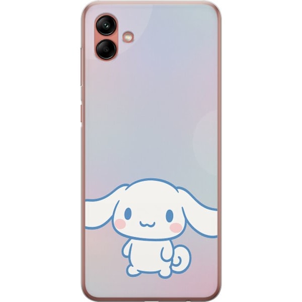 Samsung Galaxy A04 Läpinäkyvä kuori Kawaii Sanrio Cinnamonroll