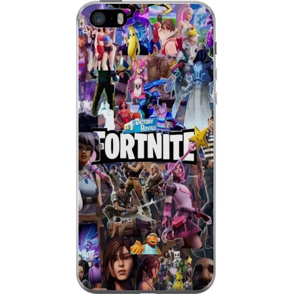 Apple iPhone 5s Gjennomsiktig deksel Fortnite