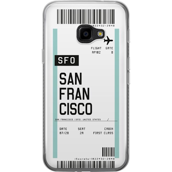 Samsung Galaxy Xcover 4 Läpinäkyvä kuori San Francisco