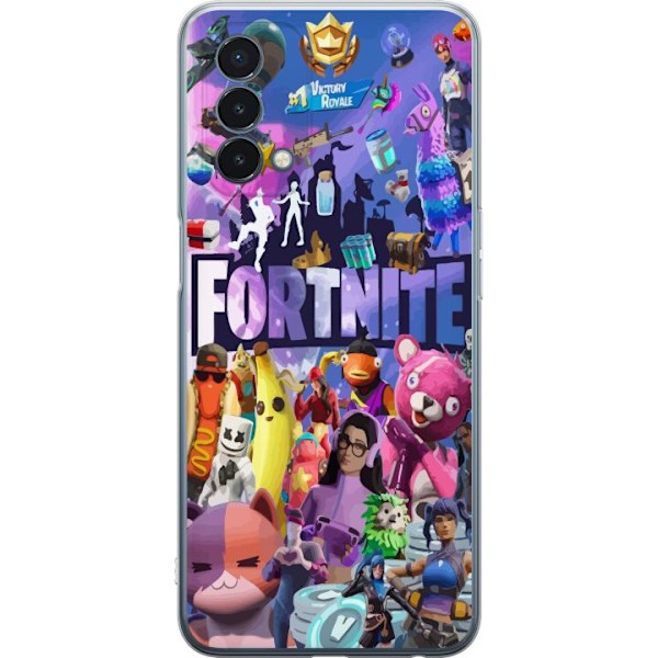 OnePlus Nord N200 5G Läpinäkyvä kuori Fortnite Skins Emotes Battle Royale Hahmot Gamer Peliteema Siisti Lapset Nuoret