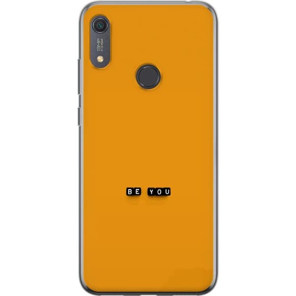 Kompatibelt Mobildeksel til Huawei Y6s (2019) Be You text oransje