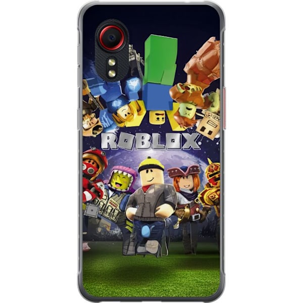 Samsung Galaxy Xcover 5 Gjennomsiktig deksel Roblox Verden - Spilleventyr for Barn og Ungdom