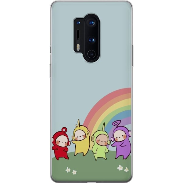 OnePlus 8 Pro Gjennomsiktig deksel Teletubbies