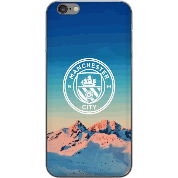 Apple iPhone 6s Plus Gennemsigtig cover Manchester City