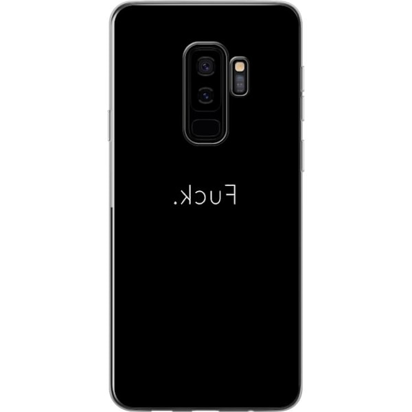 Samsung Galaxy S9+ Läpinäkyvä kuori VITTU