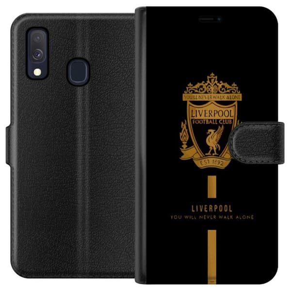 Kompatibel Tegnebogsetui til Samsung Galaxy A40 Liverpool