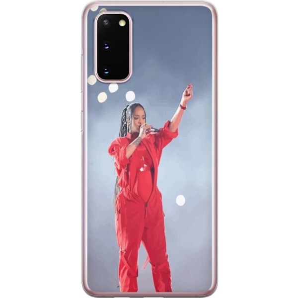 Samsung Galaxy S20 Läpinäkyvä kuori Rihanna – Trendsetting Looks & Style