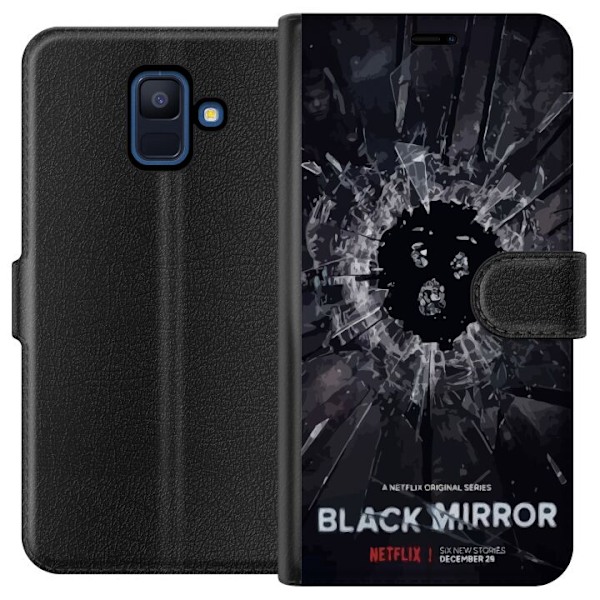 Samsung Galaxy A6 (2018) Lommeboketui Black Mirror Sci-Fi Netf