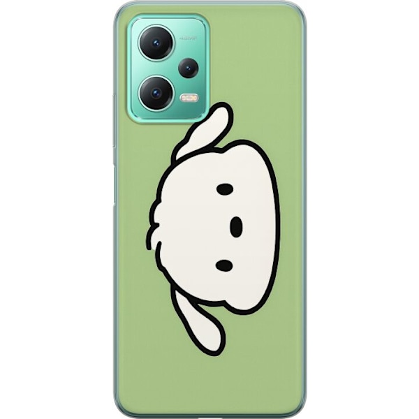 Xiaomi Redmi Note 12 Gjennomsiktig deksel Snoopy Flip