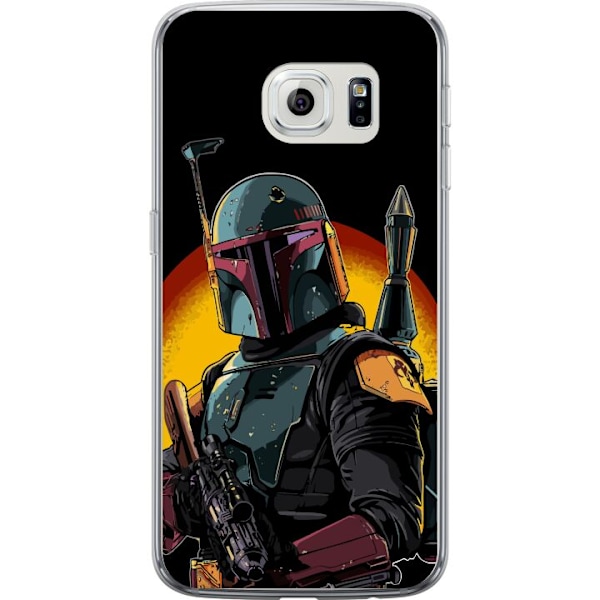 Samsung Galaxy S6 edge Gennemsigtig cover The Mandalorian