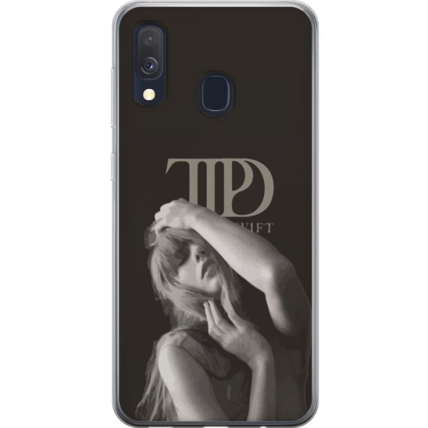 Samsung Galaxy A40 Genomskinligt Skal Taylor Swift - TTPD