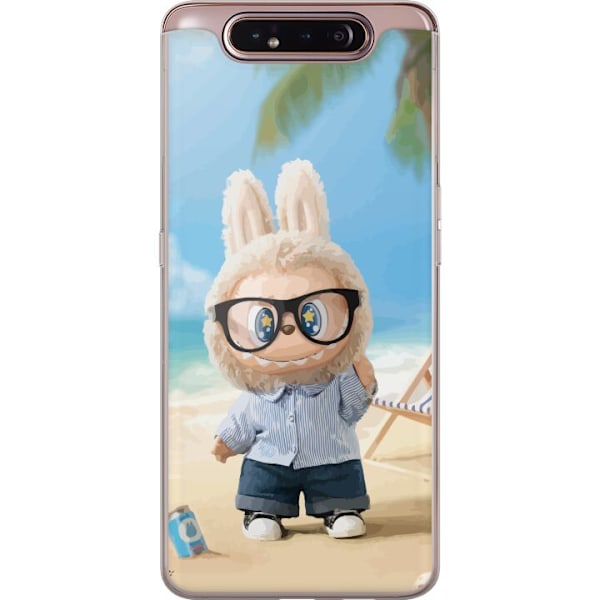 Samsung Galaxy A80 Genomskinligt Skal Labubu Dark Dreams – M