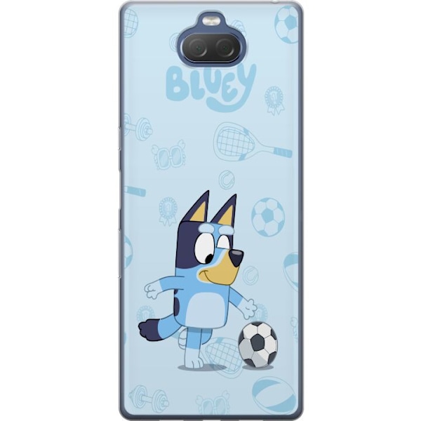 Sony Xperia 10 Plus Läpinäkyvä kuori Bluey