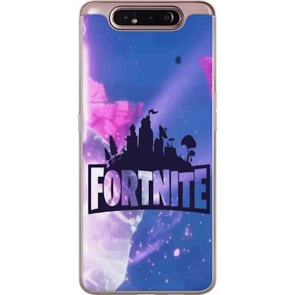 Samsung Galaxy A80 Gjennomsiktig deksel Fortnite