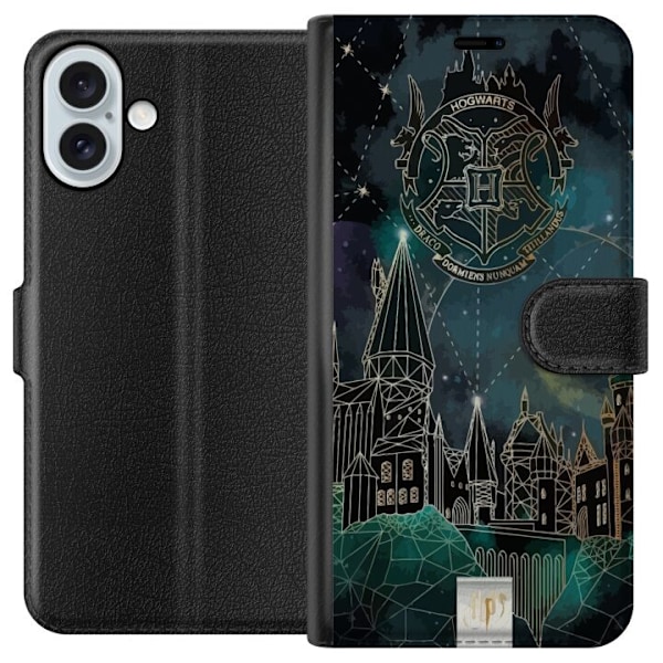 Apple iPhone 16 Plus Tegnebogsetui Hogwarts