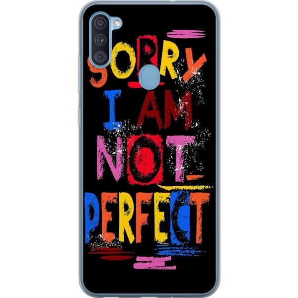 Samsung Galaxy A11 Gennemsigtig cover Sorry