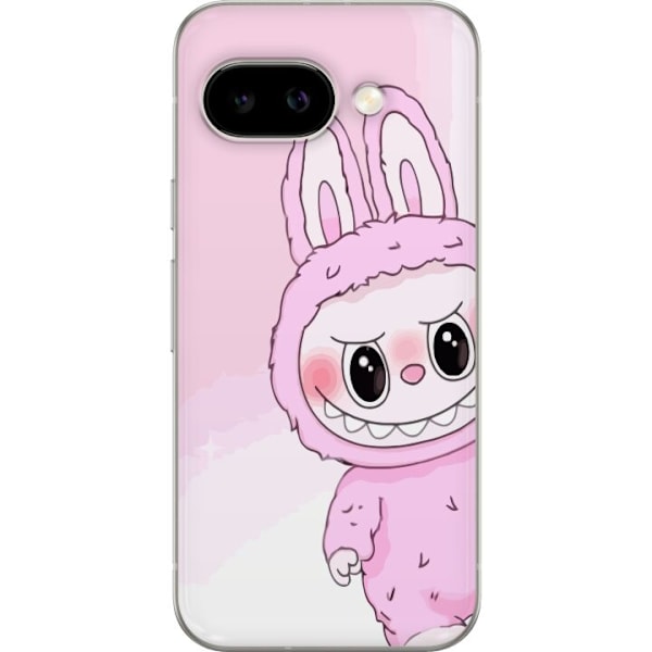 Google Pixel 9a Läpinäkyvä kuori Labubu Jänis-sarja